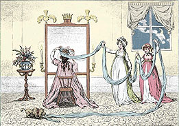 Upper-class women in the Regency were expected to turn a blind eye to husbands who dallied outside marriage. Once a wife produced an heir however, she, too, could take a lover.